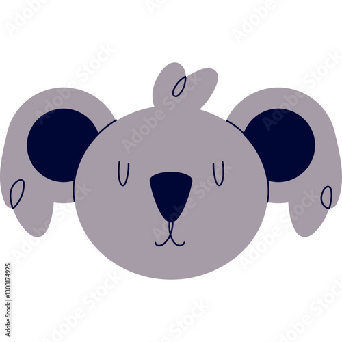 Animals head icons - wild animals