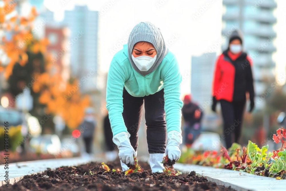 Establishing large-scale tree planting programs being implemented in Ukraine to combat rising air pollution .