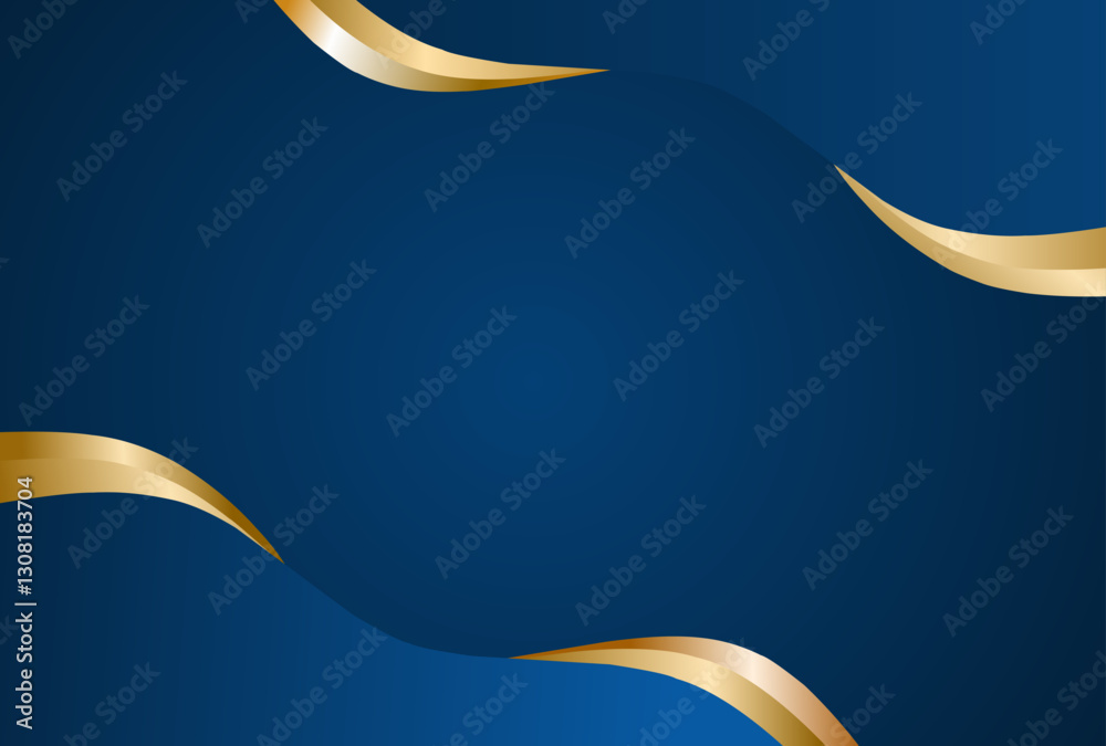 Luxury blue golden background vector design in eps Luxury blue golden background vector design in eps