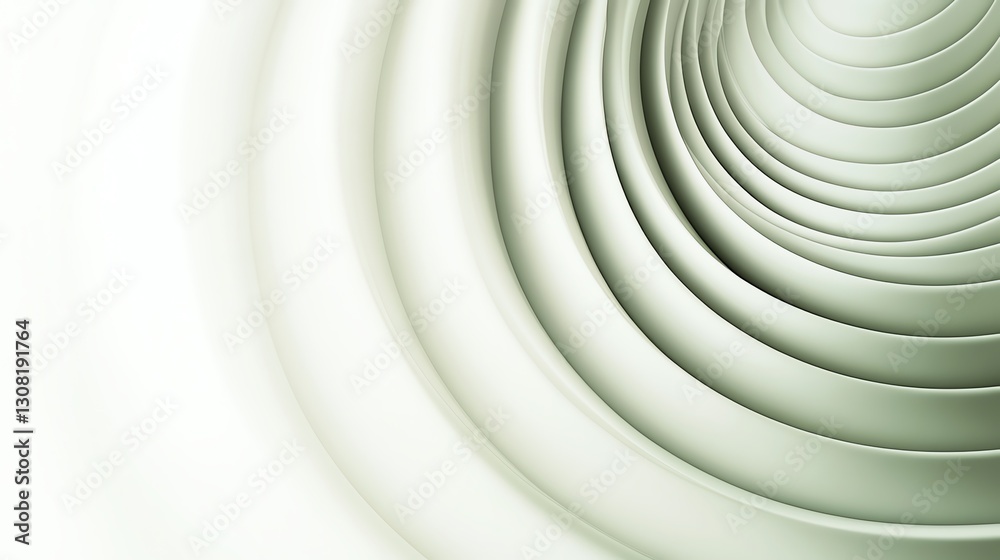 Fototapeta premium Abstract concentric circles radiating outward with subtle gradient shifts