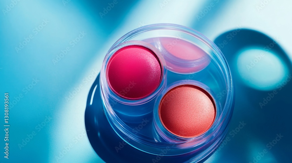 Showcasing modern gel cosmetic samples in a petri dish under bfae standards for enhanced visual appeal Showcasing modern gel cosmetic samples in a petri dish under bfae standards for enhanced visual appeal