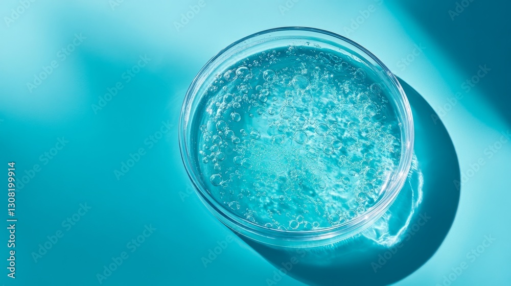 Exploring gel textures in a transparent petri dish scientific laboratory gel analysis vibrant environment macro viewpoint biochemical innovation Exploring gel textures in a transparent petri dish scientific laboratory gel analysis vibrant environment macro viewpoint biochemical innovation