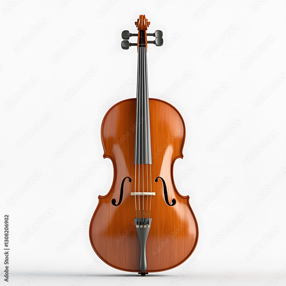 Fototapeta premium Cello String Instrument Classical Music Wooden Musical Orchestra Concert