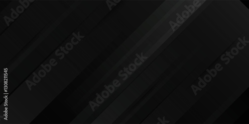 Black abstract background. Elegant dark diagonal shape modern