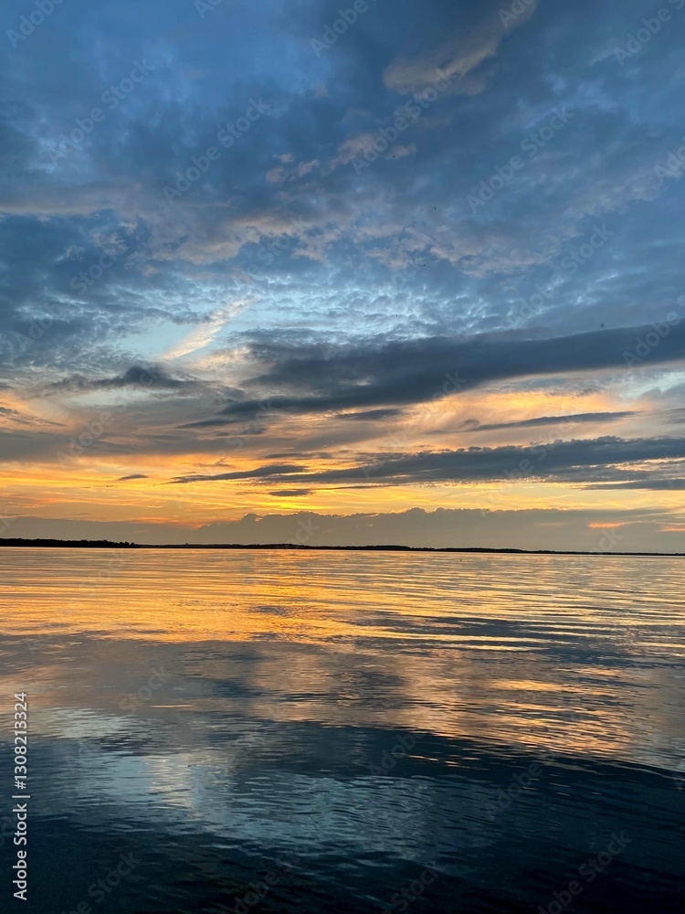 Fototapeta premium Golden Sunset 
