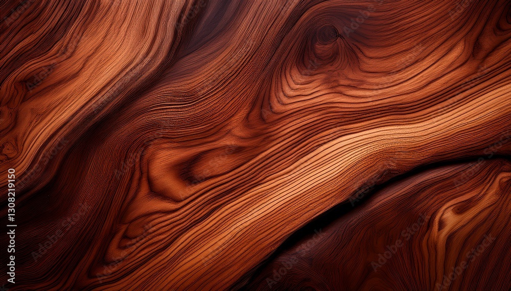 Obraz premium dark cherry wood texture