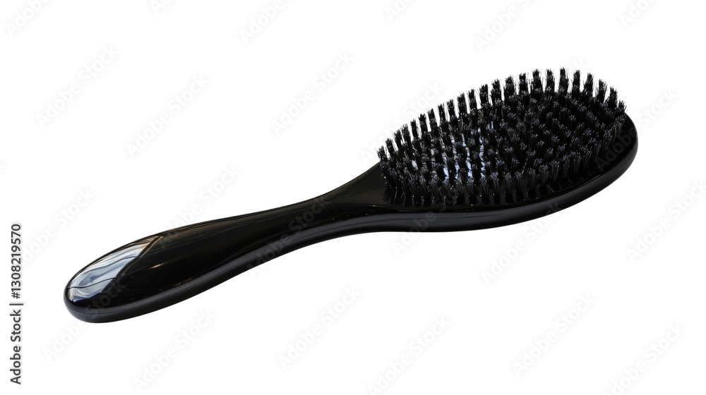 Hairbrush isolated isolated on transparent background, PNG file, clean and detailed Hairbrush isolated isolated on transparent background, PNG file, clean and detailed