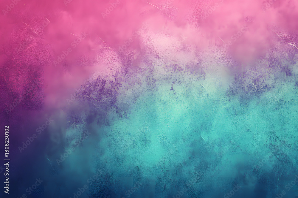 Obraz premium Abstract Pink and Teal Textured Background