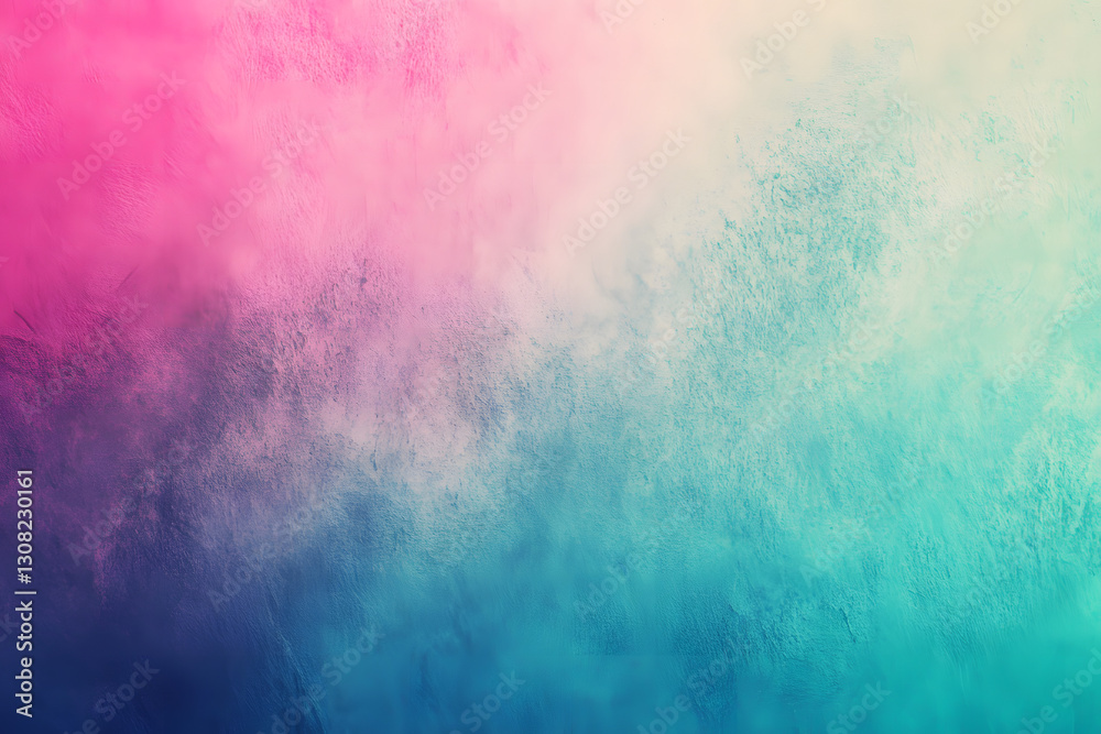 Fototapeta premium Abstract Pink and Teal Textured Background