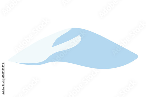 Snow Bank Winter Peak