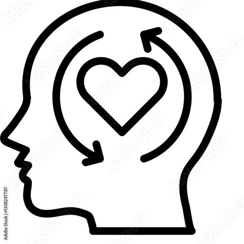 Empathy Outline Icon