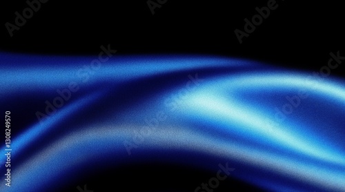 Abstract Royal Blue Background With Grainy Texture