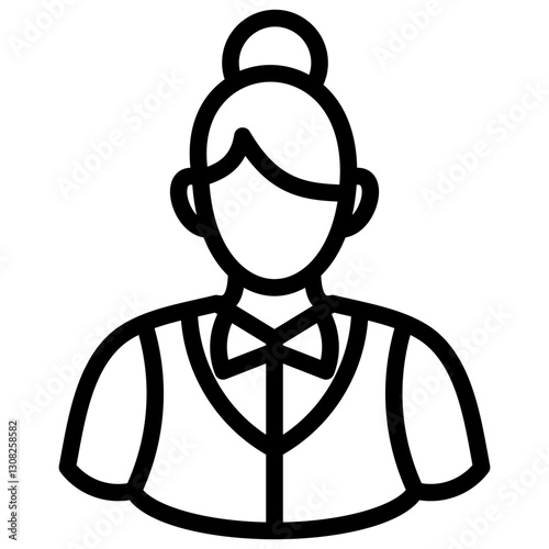 Waitress Icon
