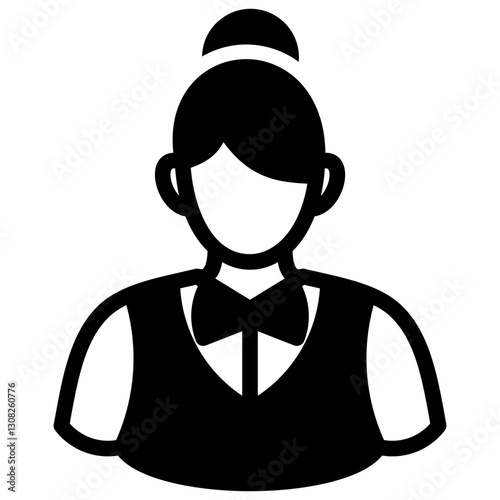 Waitress Icon