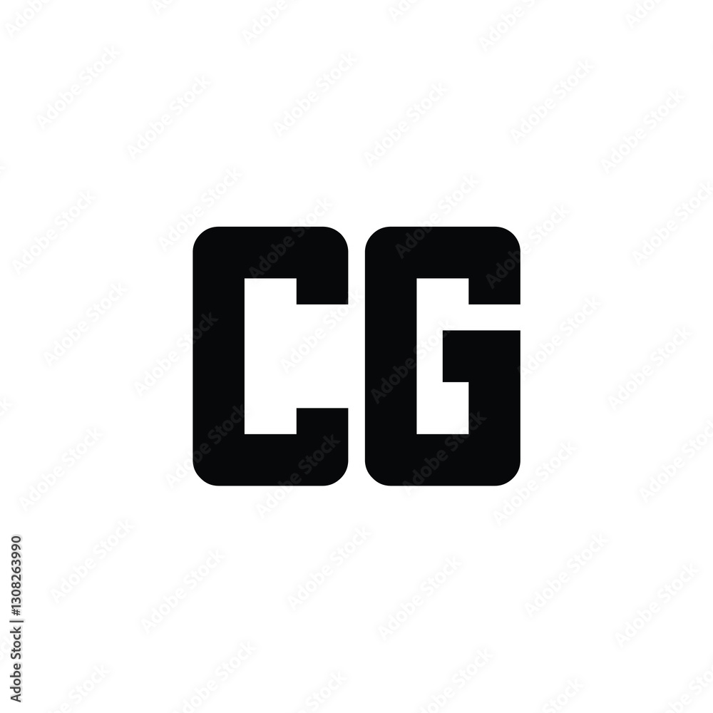 CG monogram logo design letter text name symbol monochrome logotype alphabet character simple logo CG monogram logo design letter text name symbol monochrome logotype alphabet character simple logo