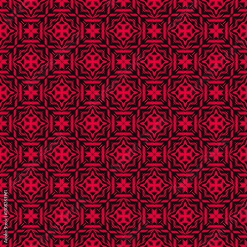 abstract seamless star and cross line and geometric ikat fabric pattern background decorative graphic fashion style 
