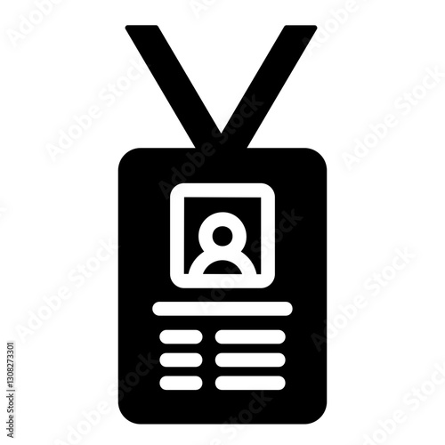 id card Solid icon