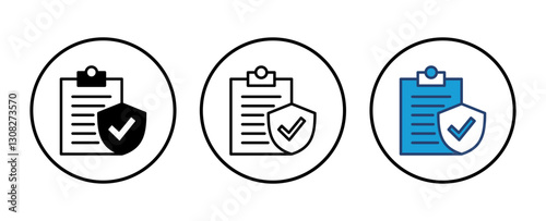 Insurance icon vector. insurance symbol vector