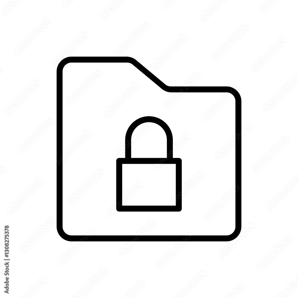 Folder, lock, security icon
Folder, lock, security icon