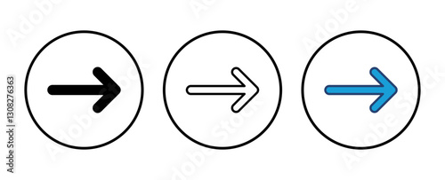 Arrow icon vector. Arrow symbol. Arrow sign for your web design.