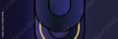 gold banner Abstract vector background board for text and message design modern. vector illustration