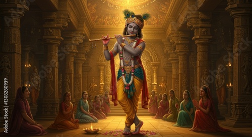 Shree Krishna for Janmashtami photo
