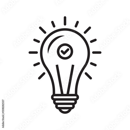 idea line icon. vector icon for your website, mobile, presentation, and logo design.