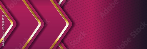 gold banner Abstract vector background board for text and message design modern. vector illustration