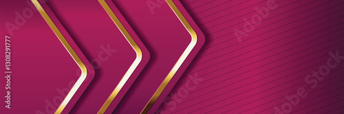 gold banner Abstract vector background board for text and message design modern. vector illustration