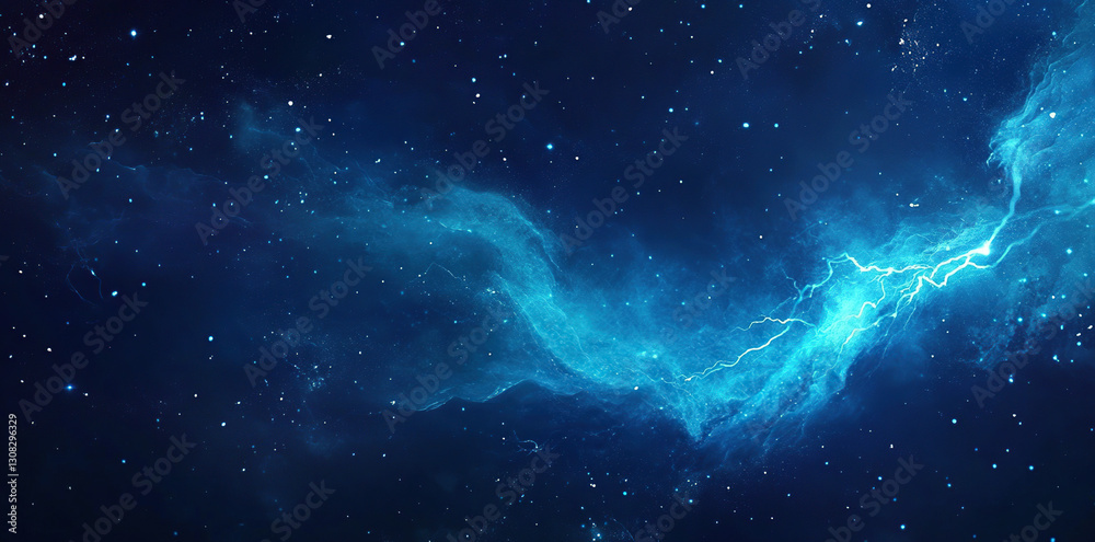 Fototapeta premium Galaxy Storm Abstract Cosmic Inspiration