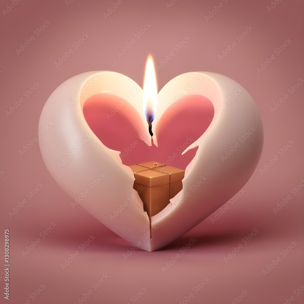 Heart Candlelight Heart Candlelight