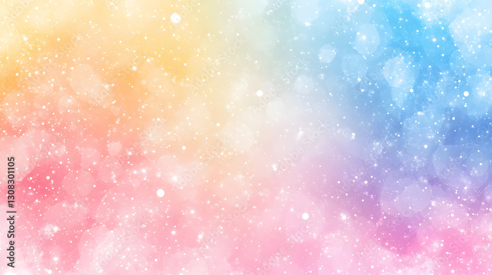 dreamy spectrum of pastel colors blends seamlessly in holographic gradient, creating soft and ethereal background with touch of sparkle dreamy spectrum of pastel colors blends seamlessly in holographic gradient, creating soft and ethereal background with touch of sparkle