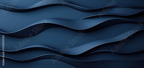 Seamless topographic-inspired contour lines in deep navy, refined nature-inspired minimalist luxury pattern, sophisticated outdoor high-end elegance photo