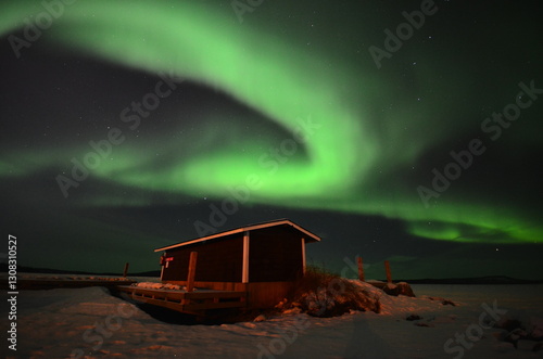 Wallpaper Mural Inari, Finland, is located within the Arctic Circle and has a high chance of seeing the Northern Lights. Torontodigital.ca