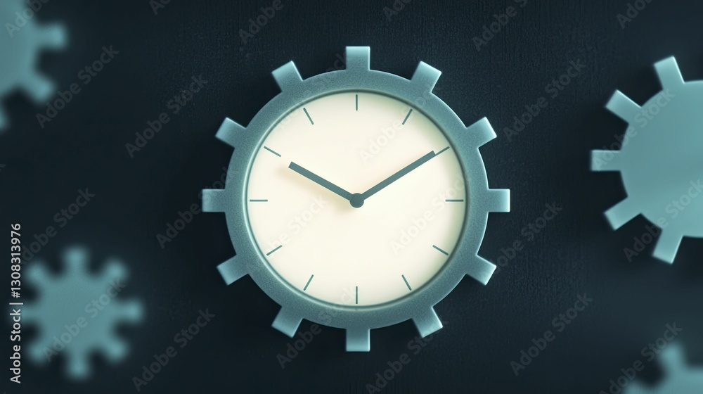 A simple clock with overlapping gears, symbolizing the evolution of business models in a fast-paced digital world. A simple clock with overlapping gears, symbolizing the evolution of business models in a fast-paced digital world.