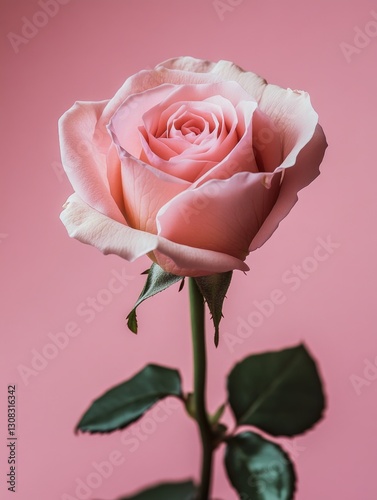 Pink Rose Flower
