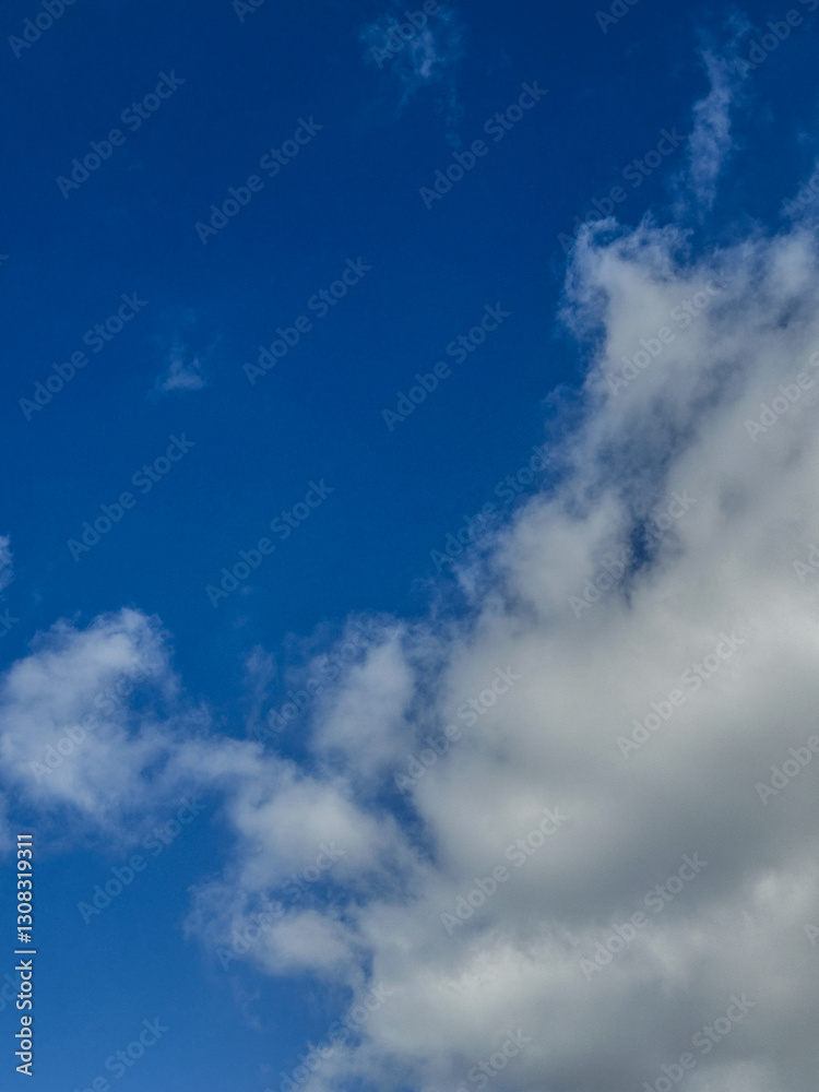 Obraz premium blue sky and clouds