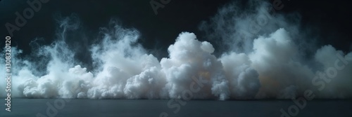 Smoke black ground fog cloud floor mist background steam dust dark white horror overlay. Ground smoke haze night black water atmosphere magic spooky smog texture isolated smokescreen