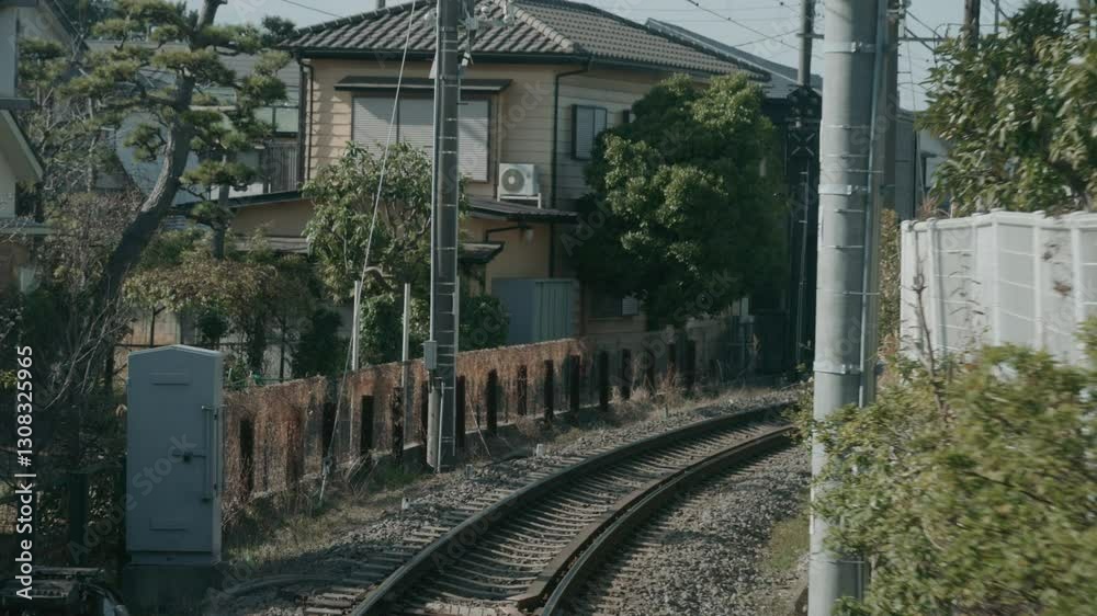 railway in the countryside