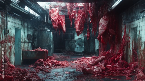 Blood-Soaked Factory Meat Processing Horror