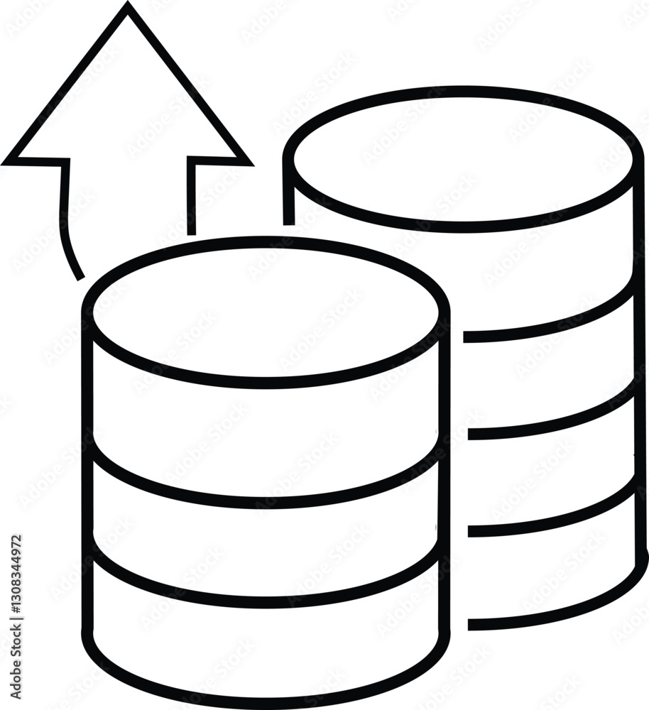 Money movement icons vector editable file, black and white Money movement icons vector editable file, black and white