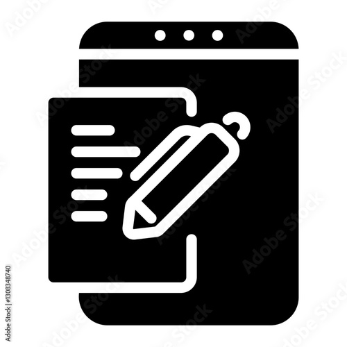copywriter Solid icon