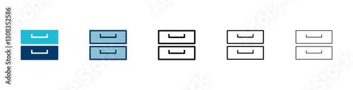Archive folders icon vector isolated on white background. binders vector icon. Archive storage icon.