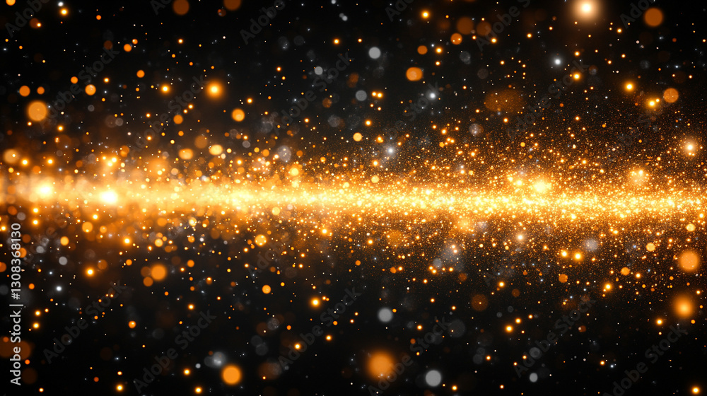 Fototapeta premium Fiber optic light strands connect high-rise buildings, symbolizing modern digital communication and fast data transfer in an urban cityscape, representing connectivity and technological advancement