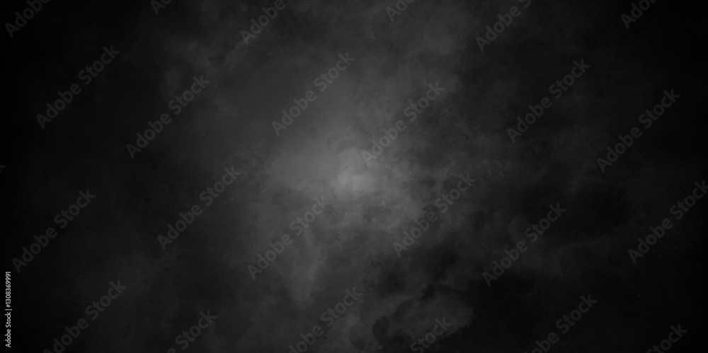 Obraz premium Abstract background with natural matt marble texture background for ceramic wall and floor tiles, black rustic marble stone texture .Border from smoke. Misty effect for film , text or space. 