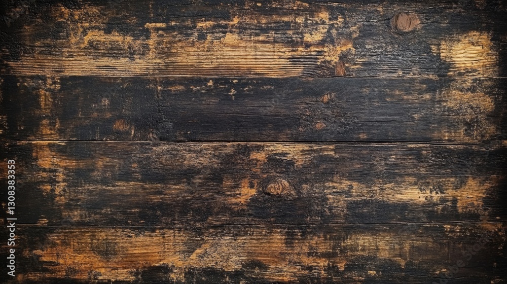 Obraz premium Rustic Textured Dark Wood Background for Design Projects
