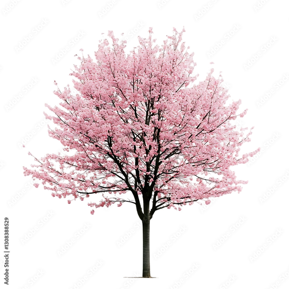 Obraz premium Pink Cherry Blossom Tree