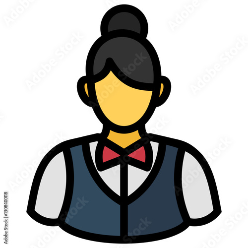 Waitress Icon