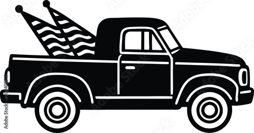 vector illustration of a truck