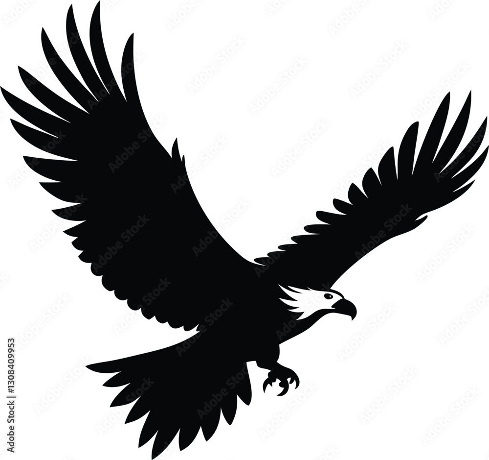 Obraz premium eagle on a white background